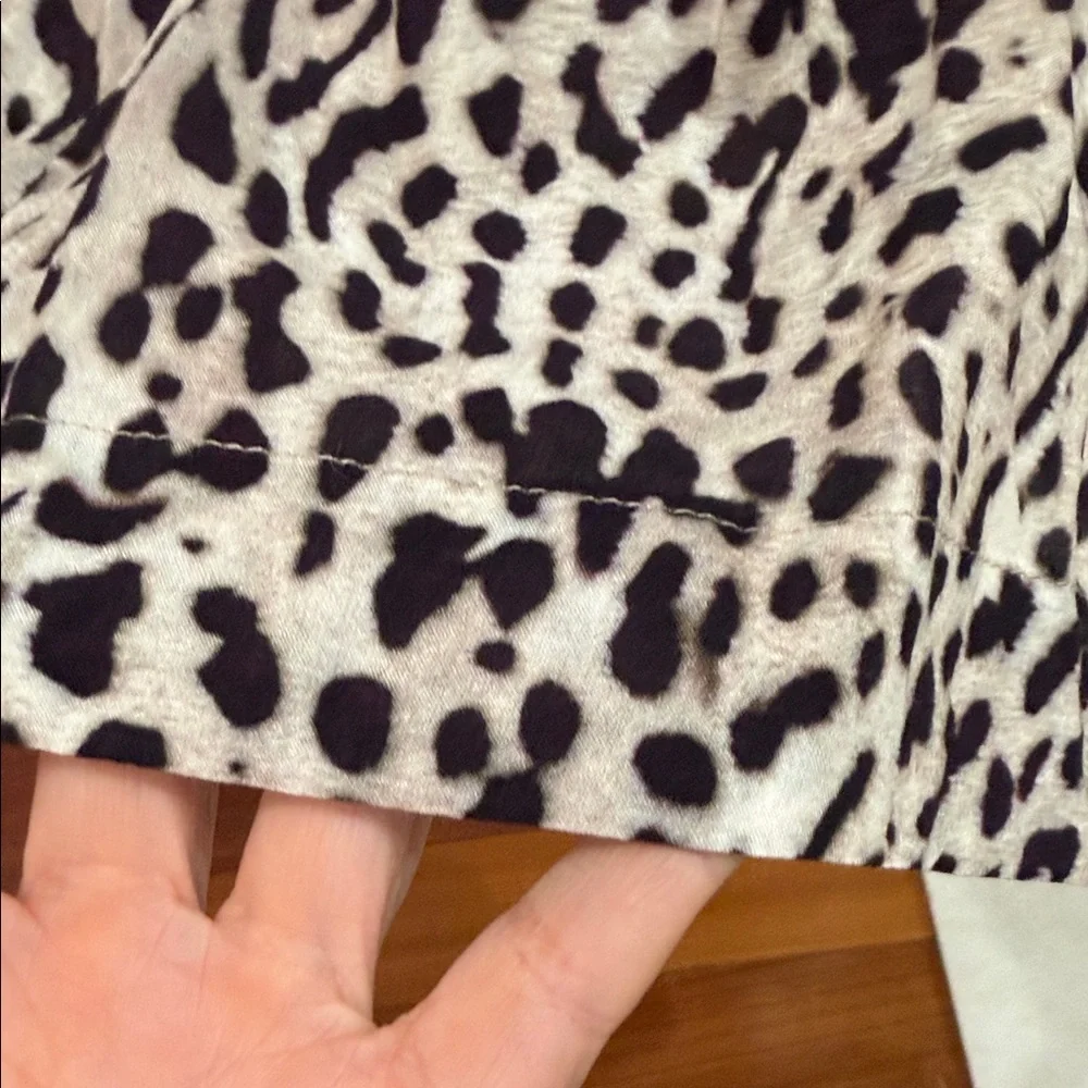 NWT ViX Paula Hermanny Deva Cloe Caftan Cover Up Medium Leopard Animal Print - Picture 7 of 13